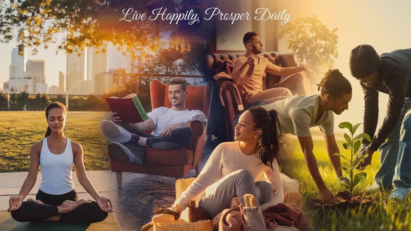 How to live happily and be prosperous
